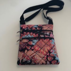 NWOT Quilted paisley adjustable crossbody bag